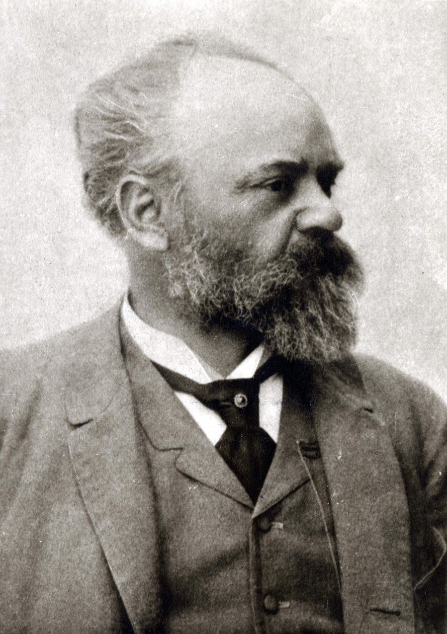 Porträt von Anton (Antonín) Dvořák (1841-1904), tschechischer Komponist. von Unknown artist