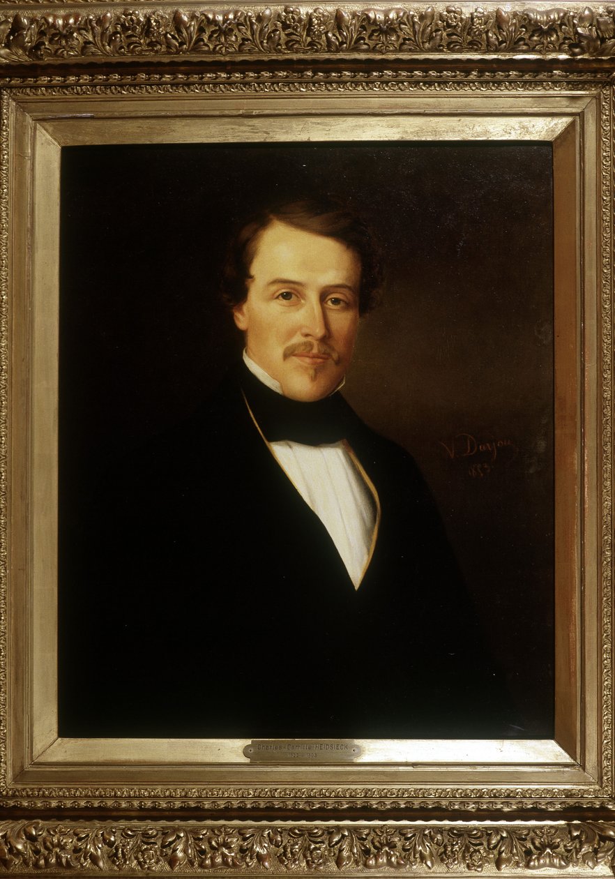Porträt von Charles Camille Heidsieck (1822 - 1893) von Unknown artist