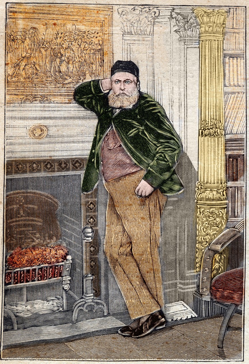 Porträt von Charles Gounod (1818-1893), französischer Komponist. von Unknown artist