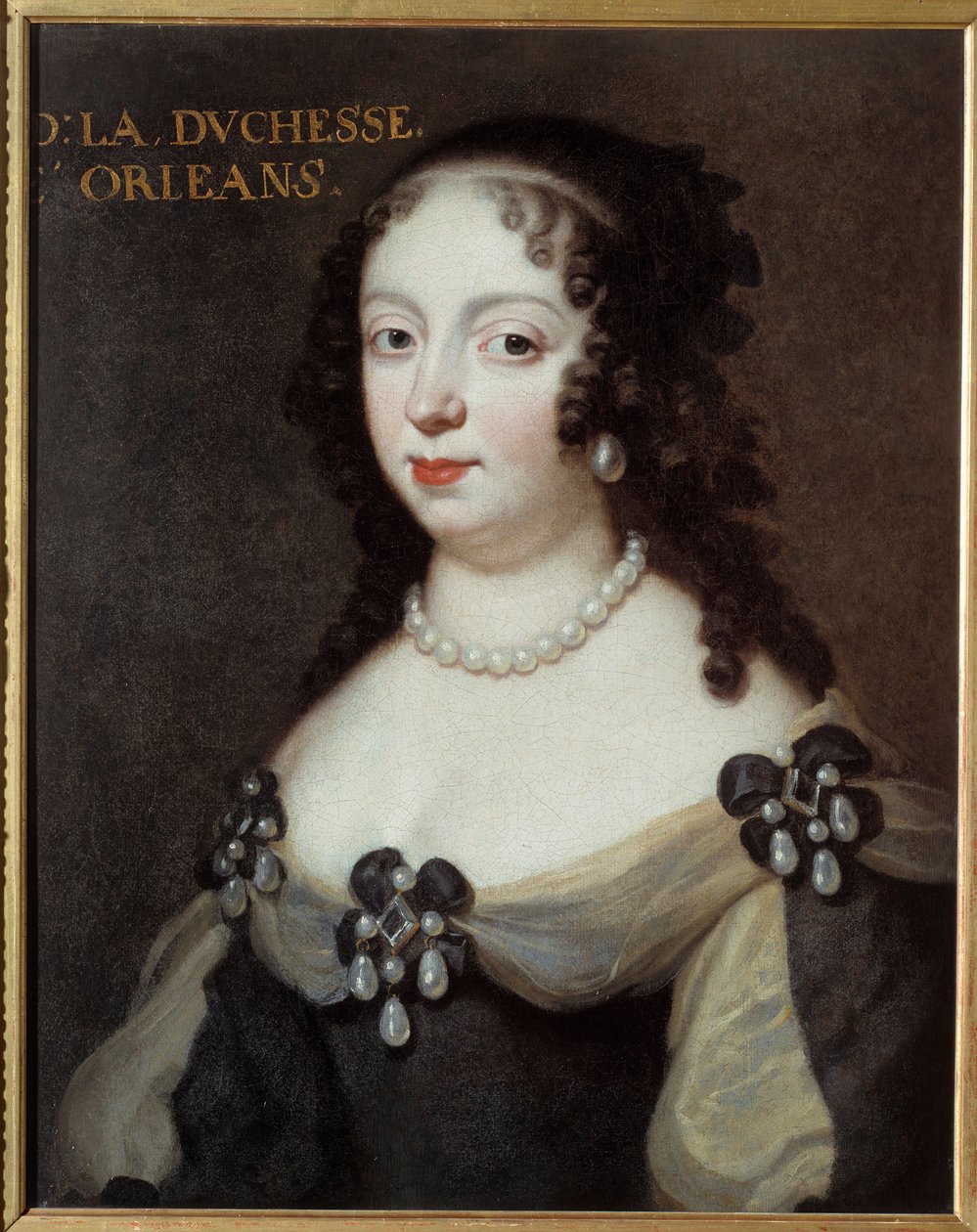 Porträt von Charlotte Elisabeth von Bayern, Herzogin von Orléans, genannt Madame Palatine von Unknown artist