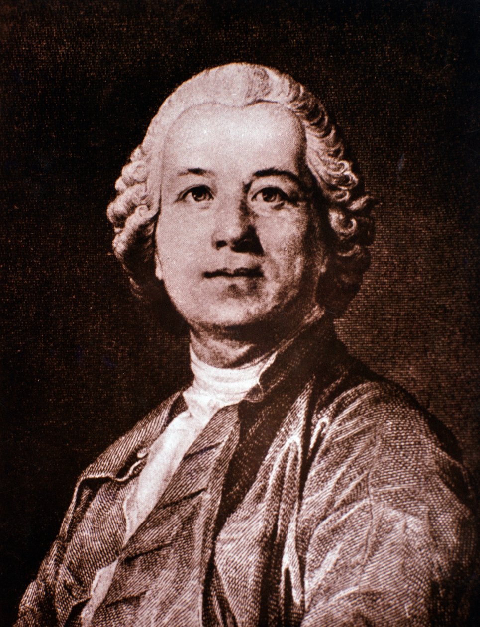 Porträt von Christoph Gluck (Stich) von Unknown artist