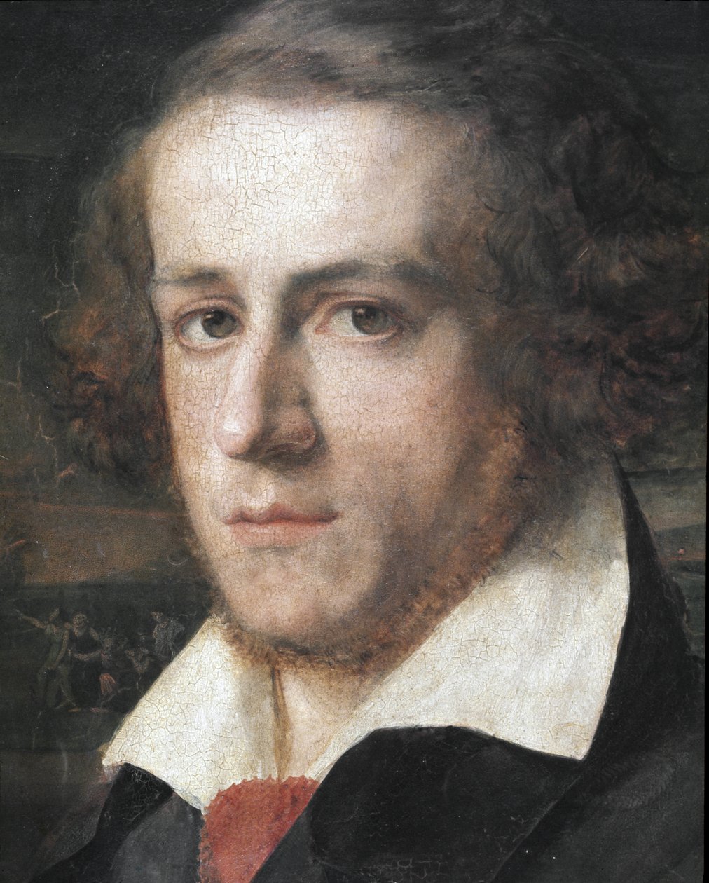 Porträt von Ciro Menotti, italienischer Patriot von Unknown Artist