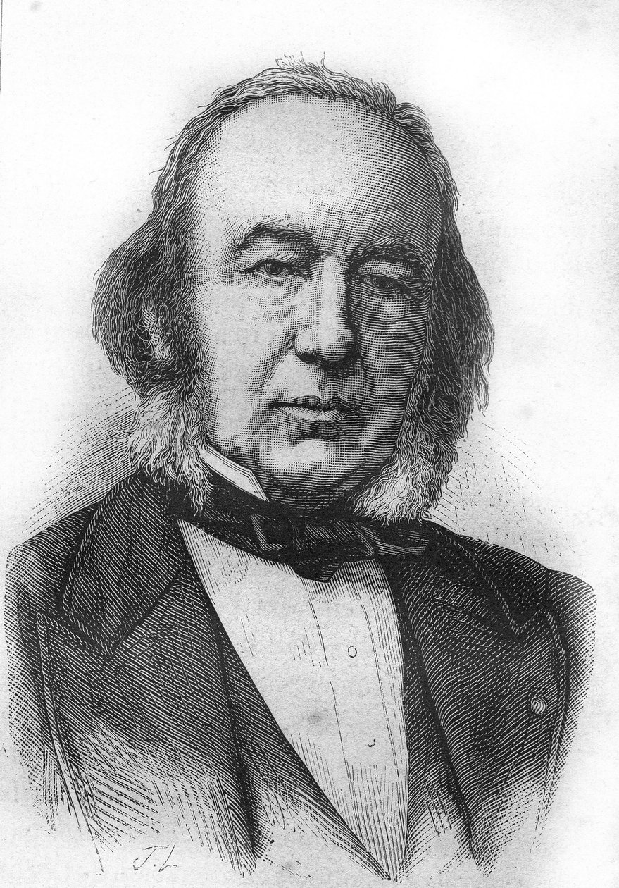 Porträt von Claude Bernard (1813 - 1878), französischer Physiologe - in „L