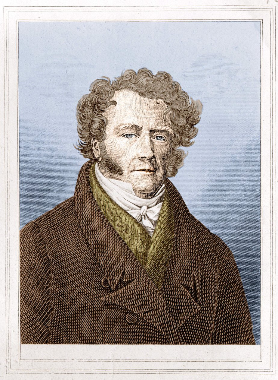 Porträt von Eugene Francois Vidocq (1775-1857) von Unknown artist
