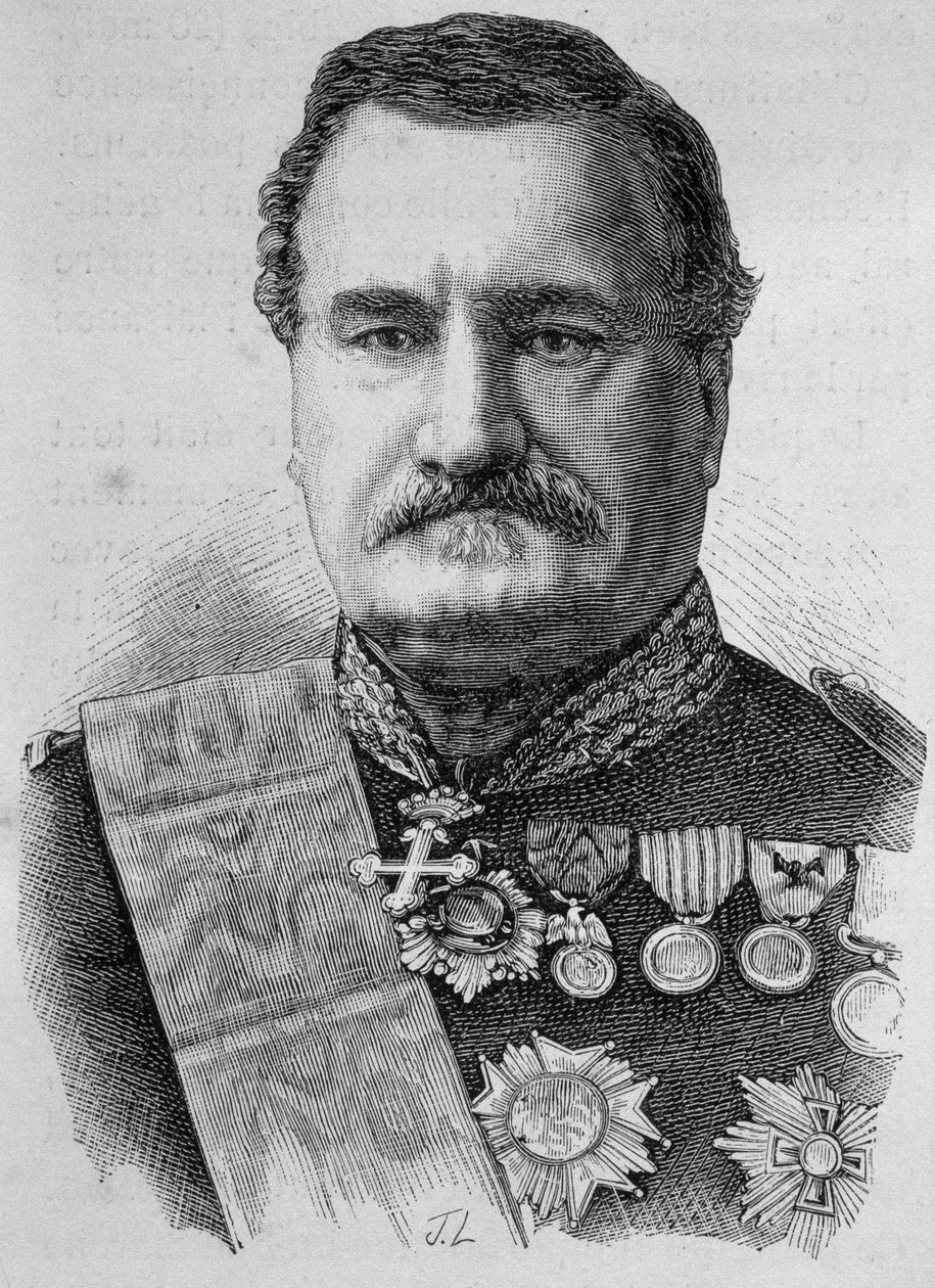 Porträt von Forey, Marschall von Frankreich (1804 - 1872) von Unknown artist