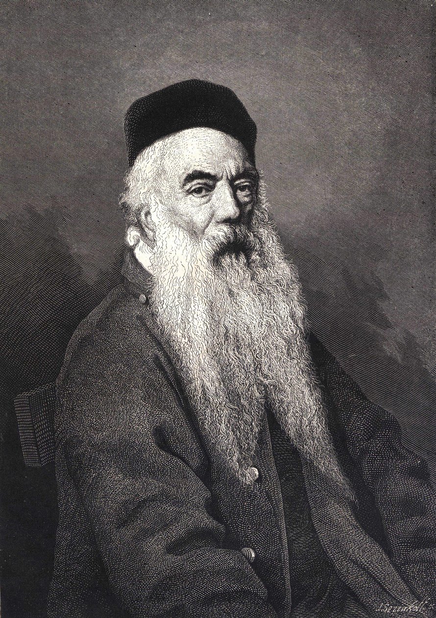 Porträt von François Rude (1784 - 1855), französischer Bildhauer von Unknown artist