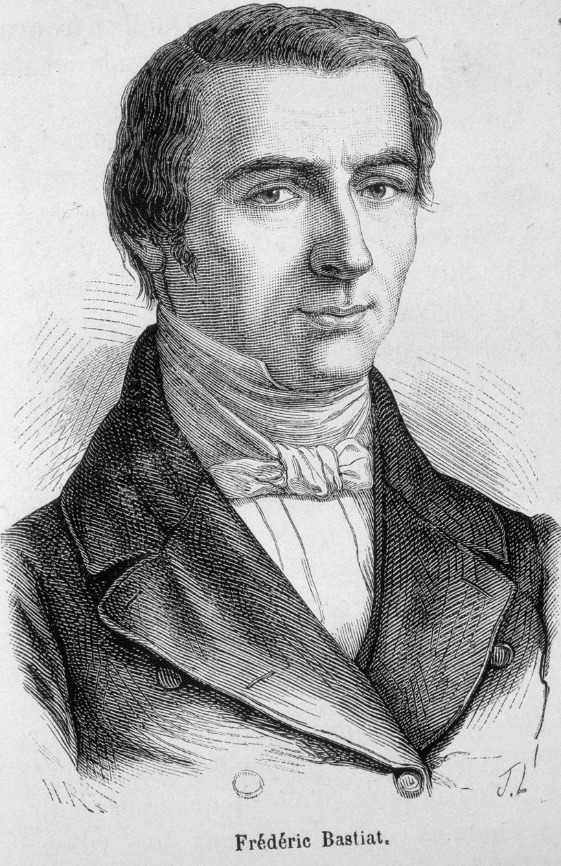 Porträt von Frédéric Bastiat, französischer Ökonom (1801-1850) von Unknown artist