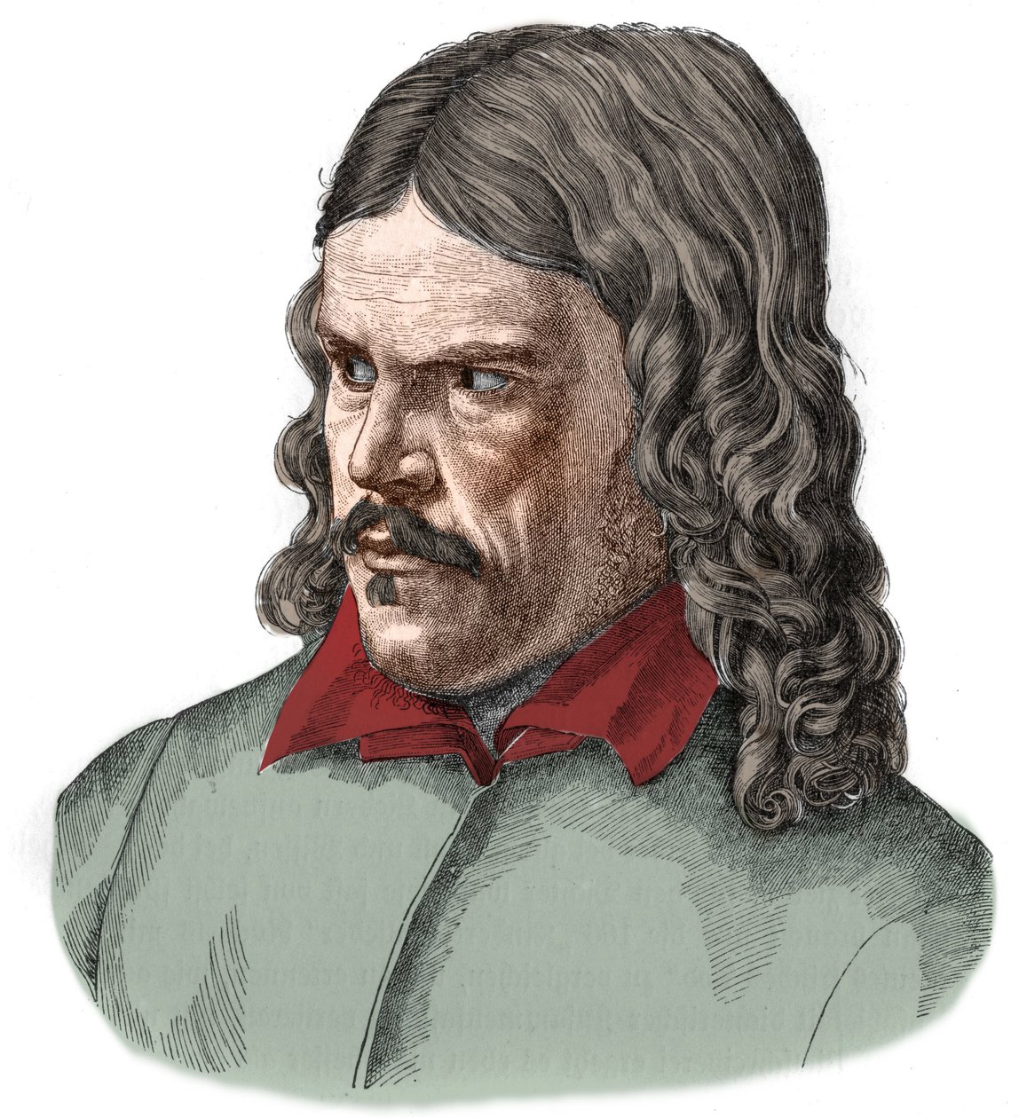 Porträt von Friedrich Rückert, Dichter und deutscher Orientalist und Übersetzer (1788-1866) von Unknown artist