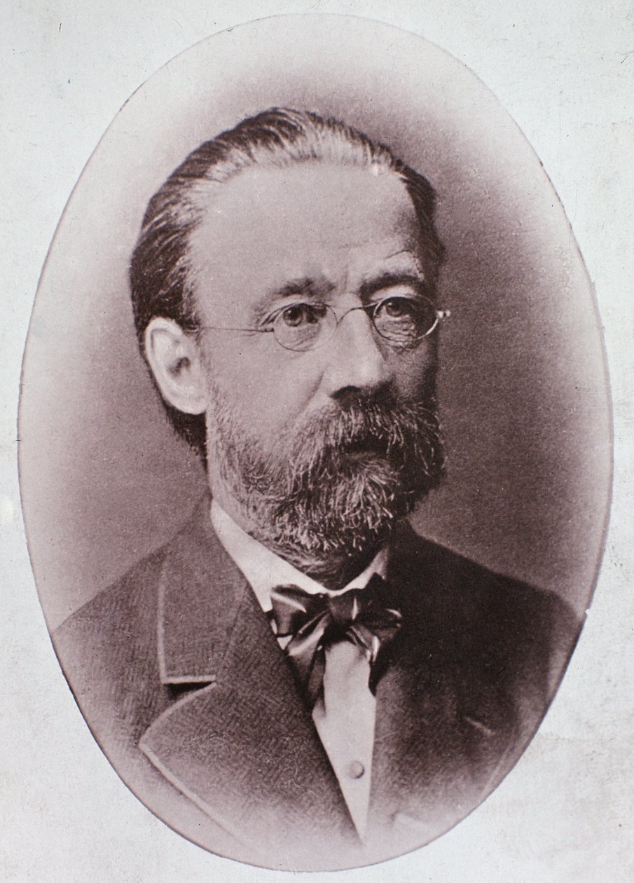 Porträt von Friedrich Smetana (Gravur nach Foto) von Unknown artist