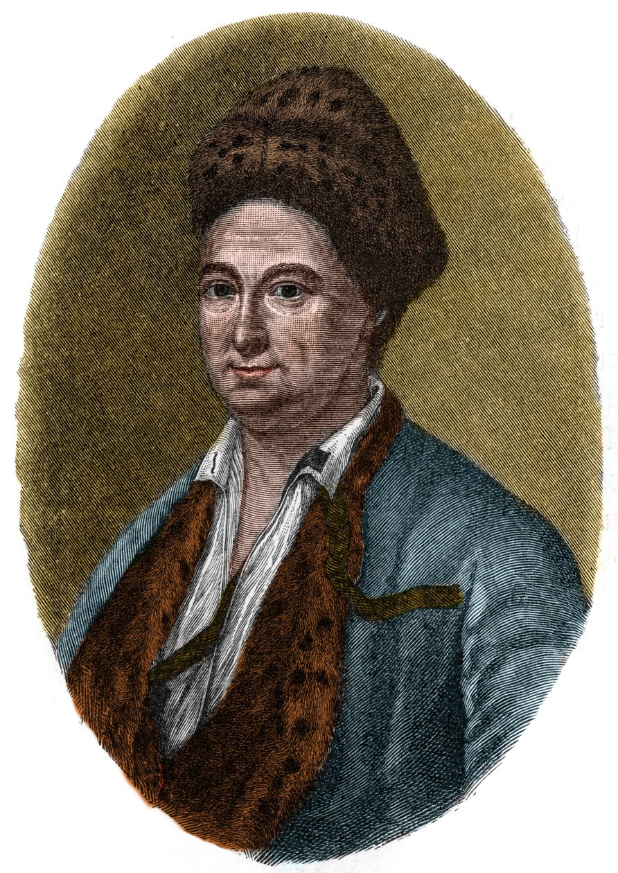 Porträt von Friedrich von Hagedorn von Unknown artist