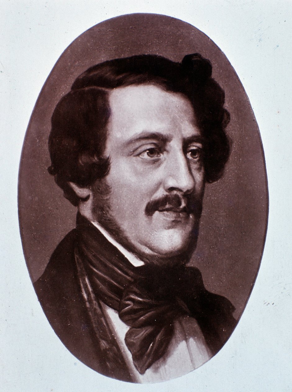 Porträt von Gaetano Donizetti von Unknown artist