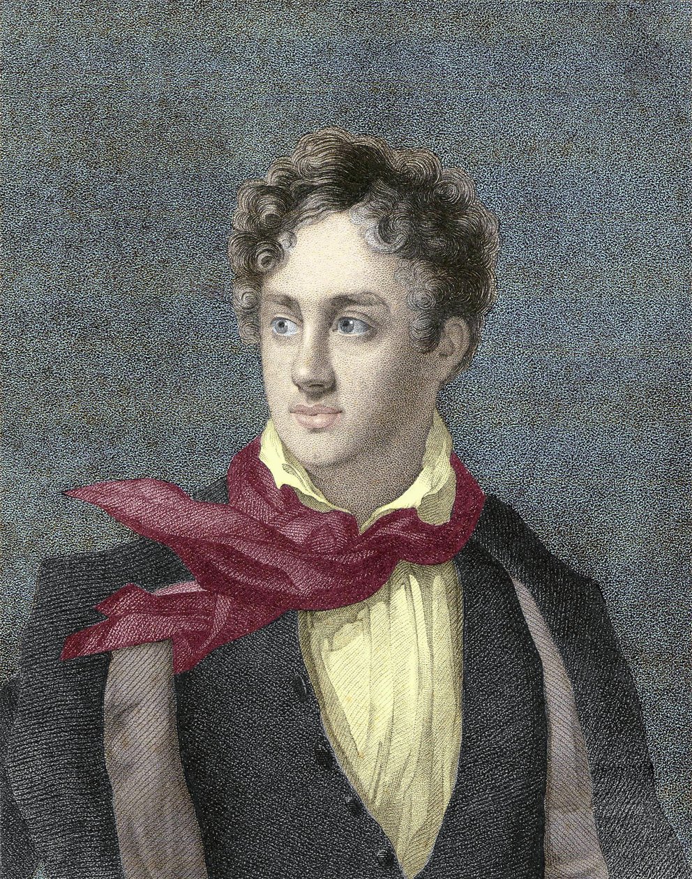 Porträt von George Gordon Noel, 6. Baron Byron, Lord Byron von Unknown artist
