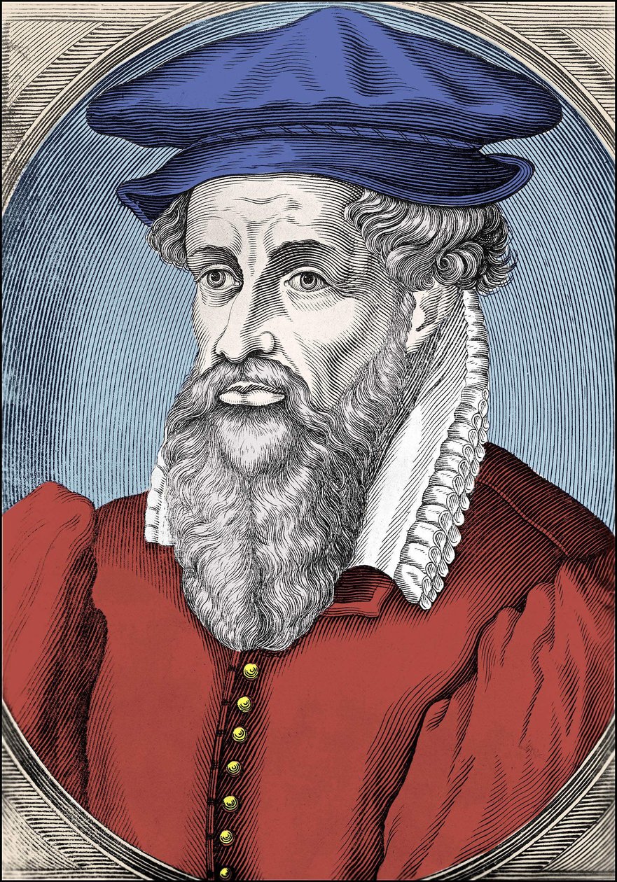 Porträt von Gerhard Kremer genannt Gerardus Mercator (1512-1594) von Unknown artist