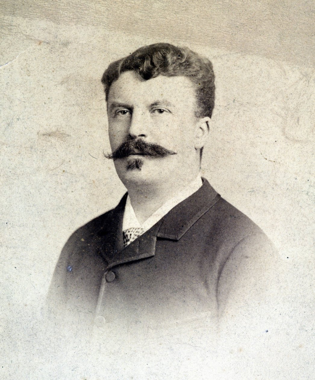Porträt von Guy de Maupassant von Unknown artist