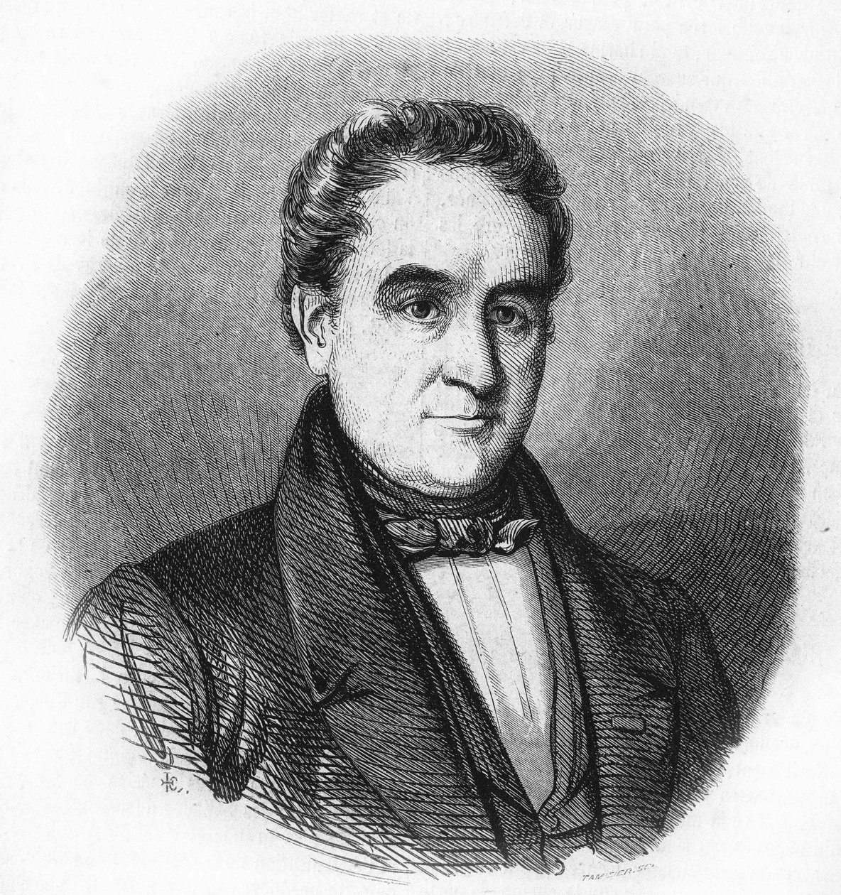 Porträt von Hendrik Tollens (1780-1856), niederländischer Dichter von Unknown artist