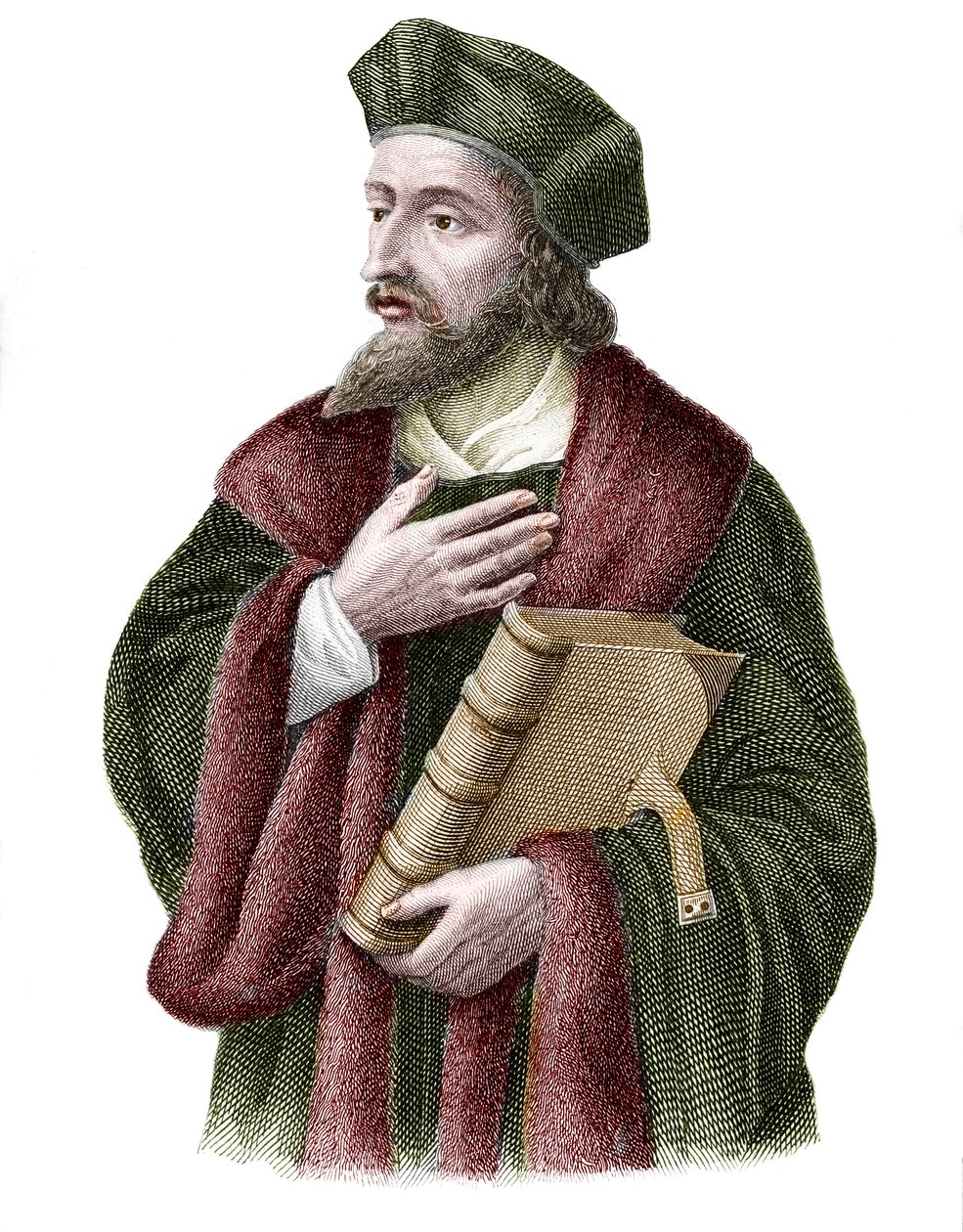 Porträt von Jan Hus (oder Jean Huss) von Unknown artist