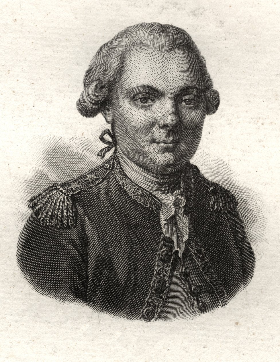 Porträt von Jean-Francois Galaup, Graf von La Perouse von Unknown artist