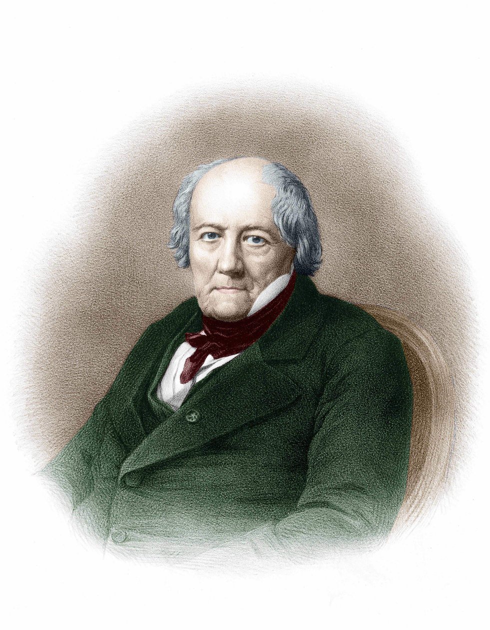 Porträt von Jean Baptiste Biot (1744 - 1862), französischer Chemiker von Unknown artist