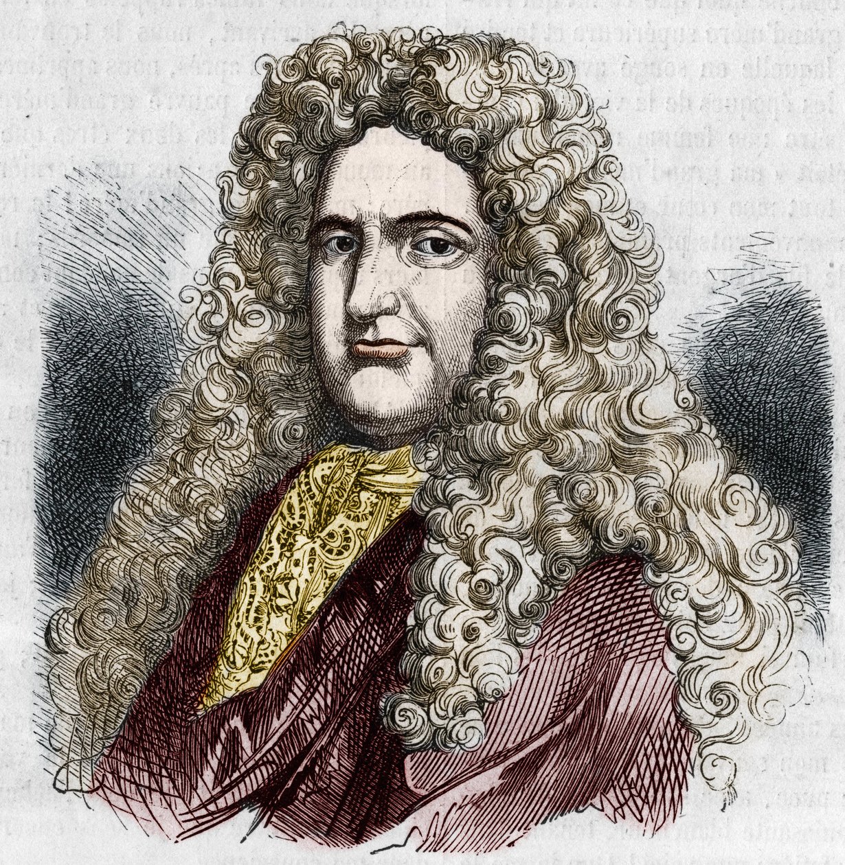 Porträt von Jean Chardin, französischer Reisender (1643-1713) von Unknown artist