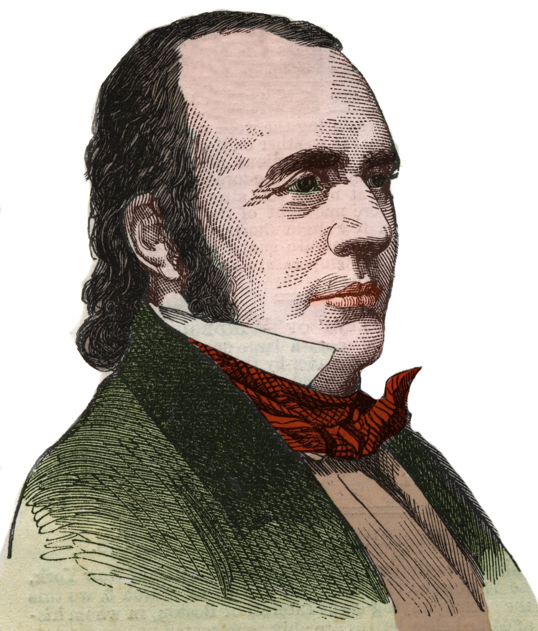 Porträt von Jean Louis Rodolphe Agassiz (1807-1873), amerikanischer Naturforscher. von Unknown artist