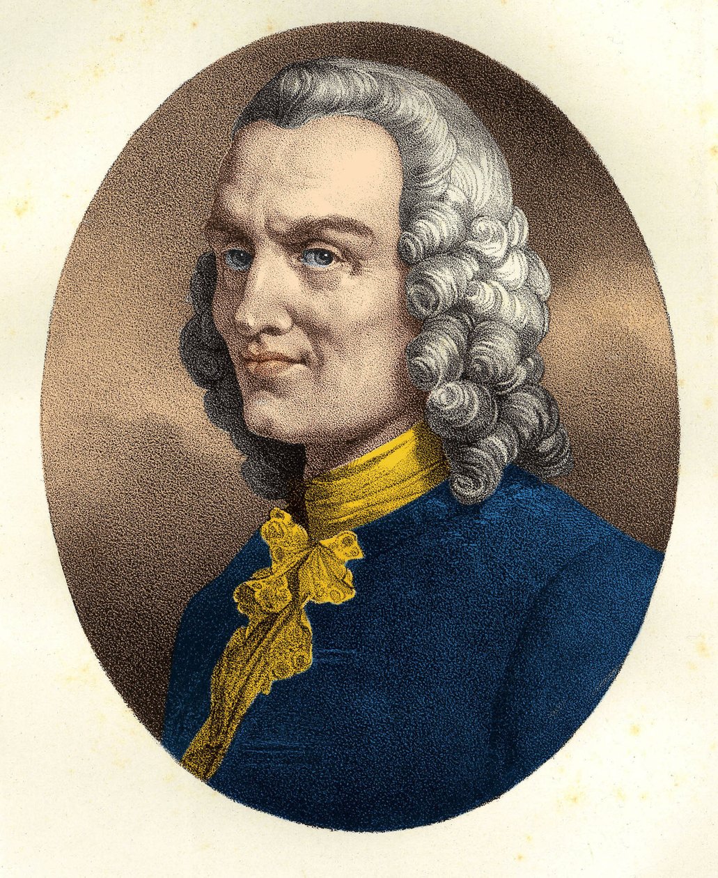 Porträt von Jean-Philippe Rameau (1683 - 1764) von Unknown artist