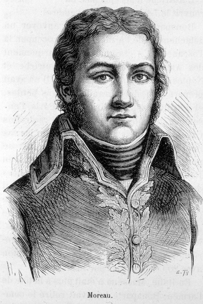 Porträt von Jean Victor Moreau (1763-1813), französischer General von Unknown artist