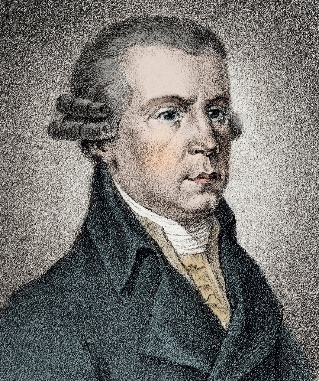 Porträt von Johann Georg Albrechtsberger (1736-1809), österreichischer Musiker von Unknown artist
