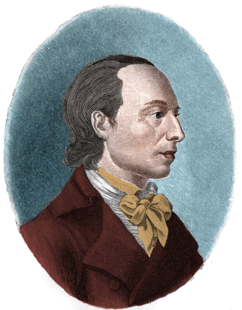 Porträt von Johann Heinrich Voss von Unknown artist