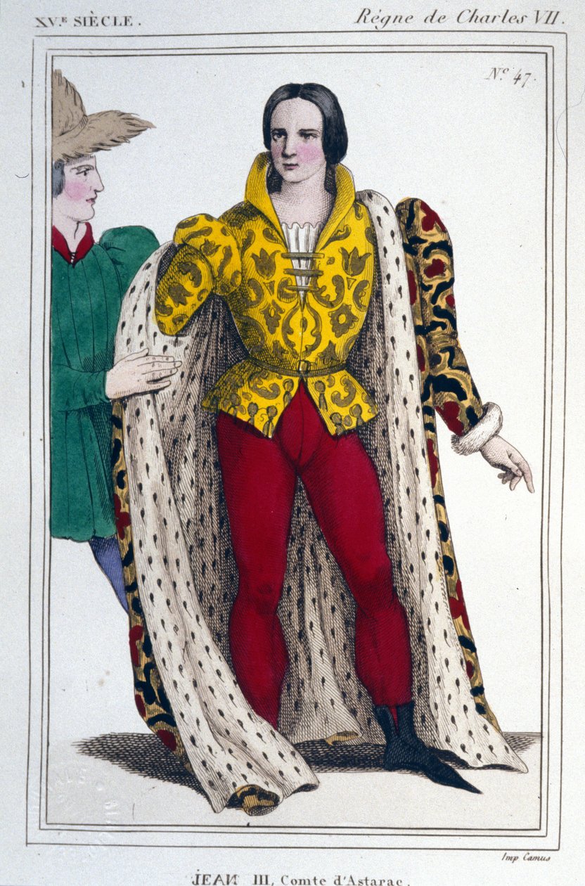 Porträt von Johann III. von Astarac (gestorben 1503) von Unknown artist