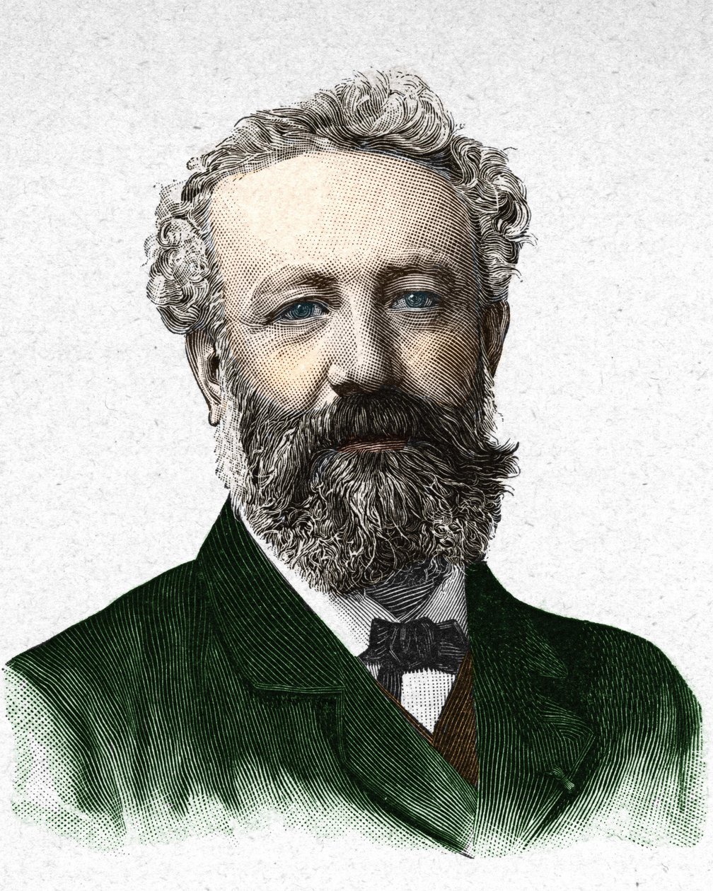 Porträt von Jules Verne, französischer Schriftsteller (1828-1905) von Unknown artist