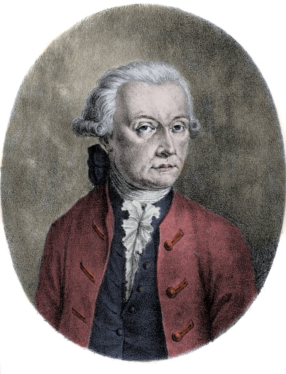 Porträt von Leopold Mozart (1719-1787), Vater von Wolfgang Amadeus Mozart (1756-1791) von Unknown artist