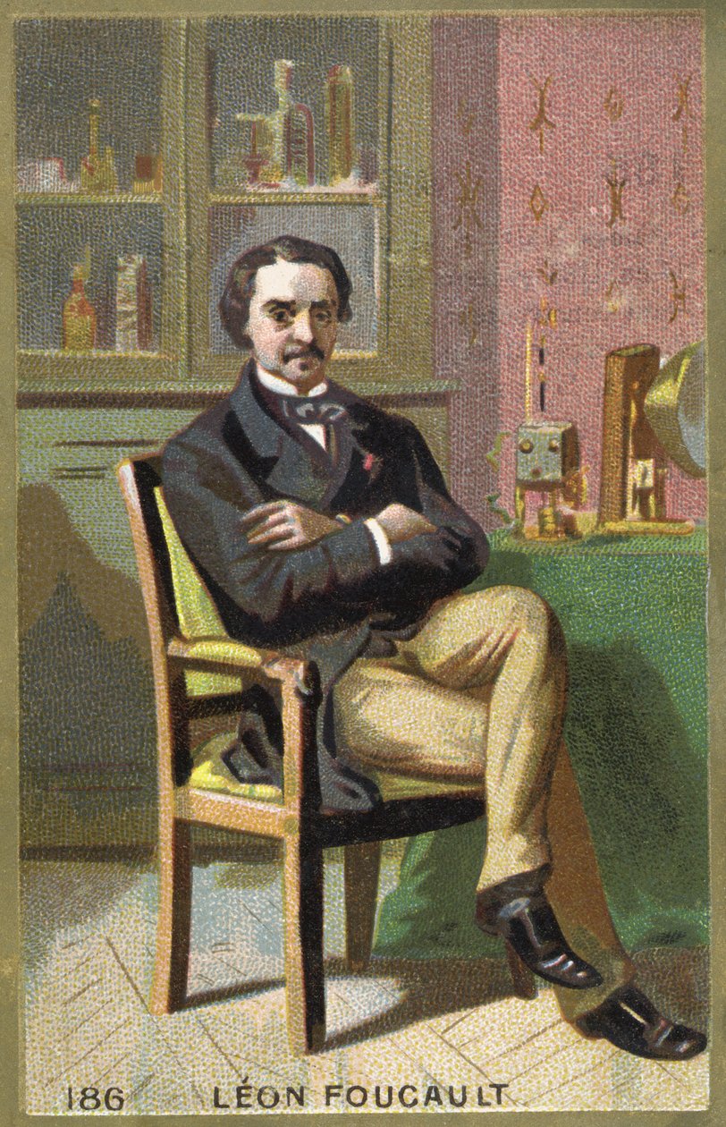 Porträt von Léon Foucault (1819-1868), französischer Physiker. von Unknown artist