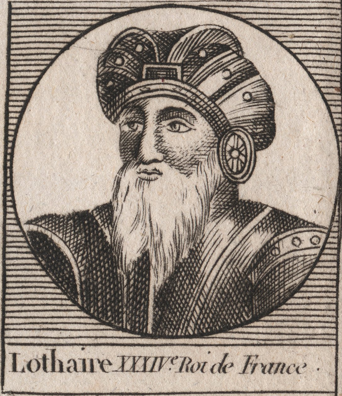 Porträt von Lothar von Unknown artist