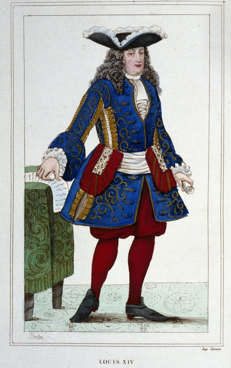 Porträt von Ludwig XIV. (1638 - 1715), König von Frankreich von Unknown artist
