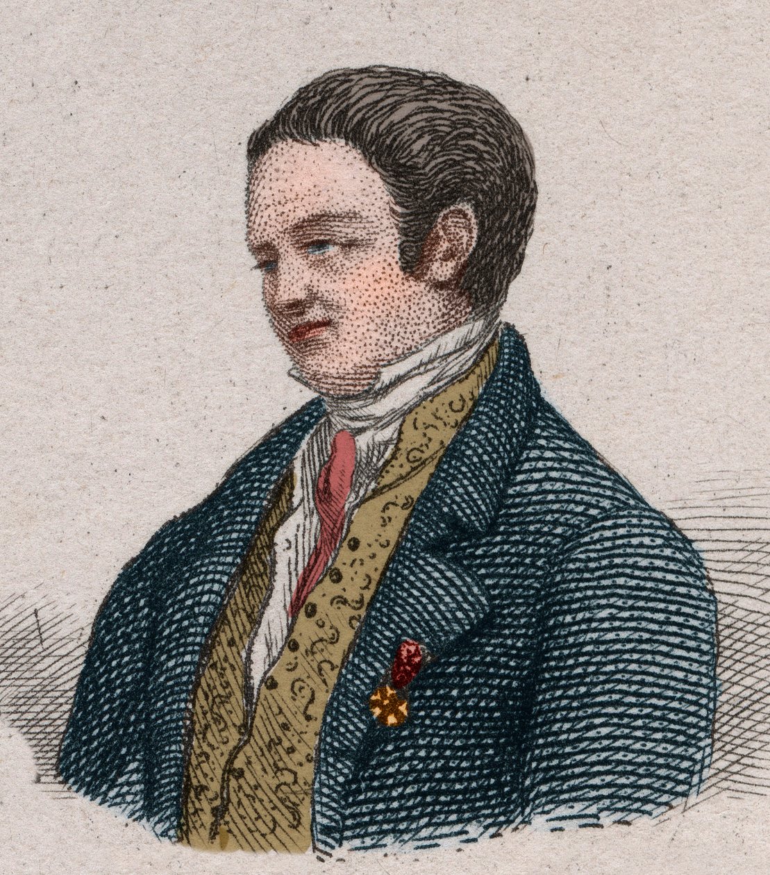 Porträt von Louis de Fontanes (1757-1821), französischer Schriftsteller und Politiker von Unknown artist