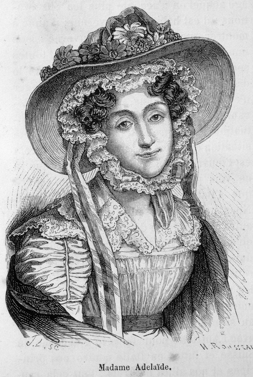 Porträt von Madame Adelaide von Unknown artist