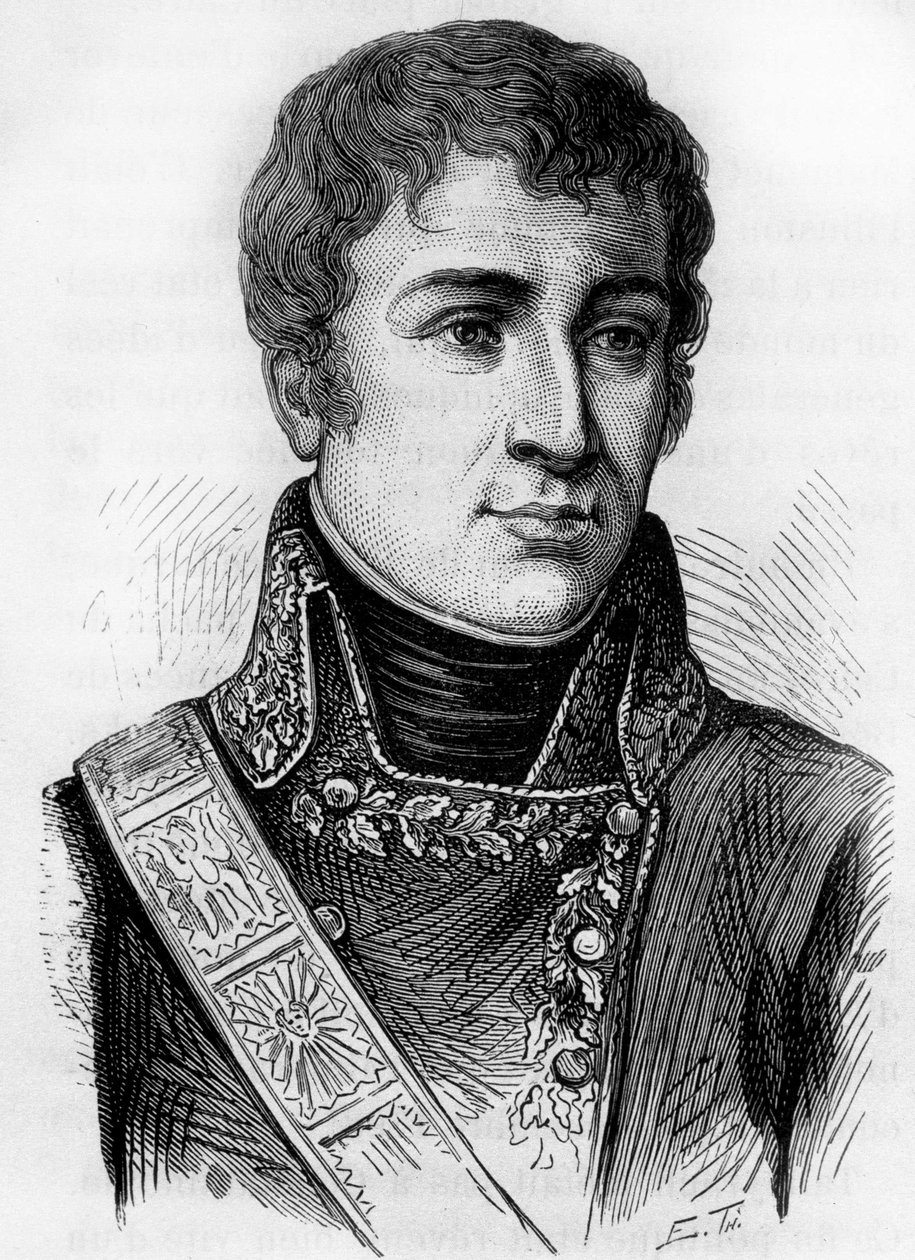 Porträt von Marie-François Auguste Caffarelli du Falga (1766-1849) von Unknown artist