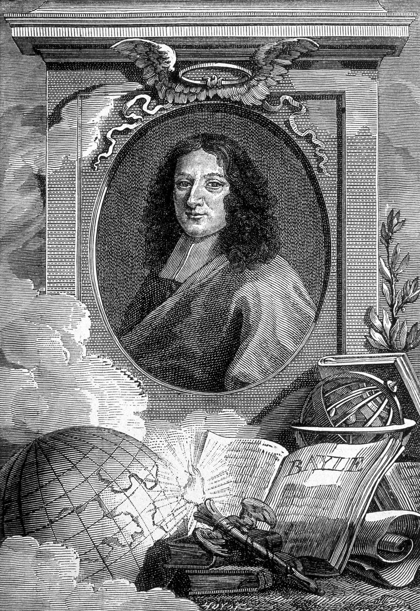 Porträt von Pierre Bayle (1647-1706), französischer Schriftsteller und Philosoph von Unknown artist