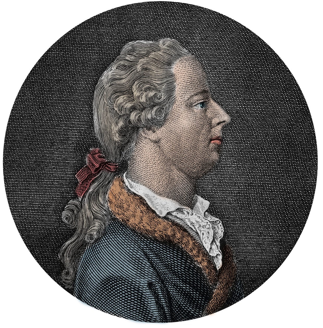 Porträt von Pietro Verri (1728-1797), italienischer Ökonom - Gravur von Unknown artist