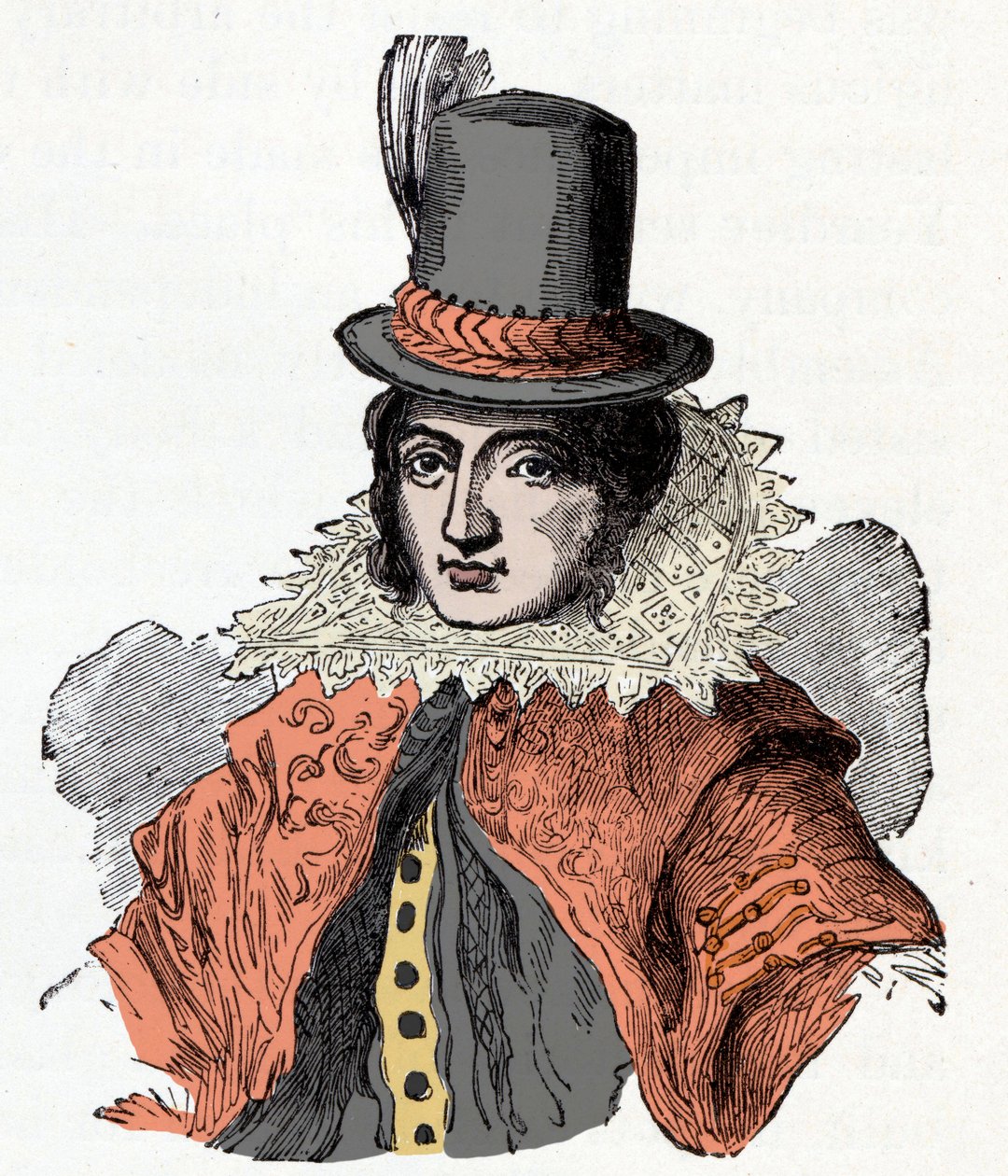 Porträt von Pocahontas (Matoaka, Amatute), später Rebecca Rolfe (ca. 1595-1617) von Unknown artist