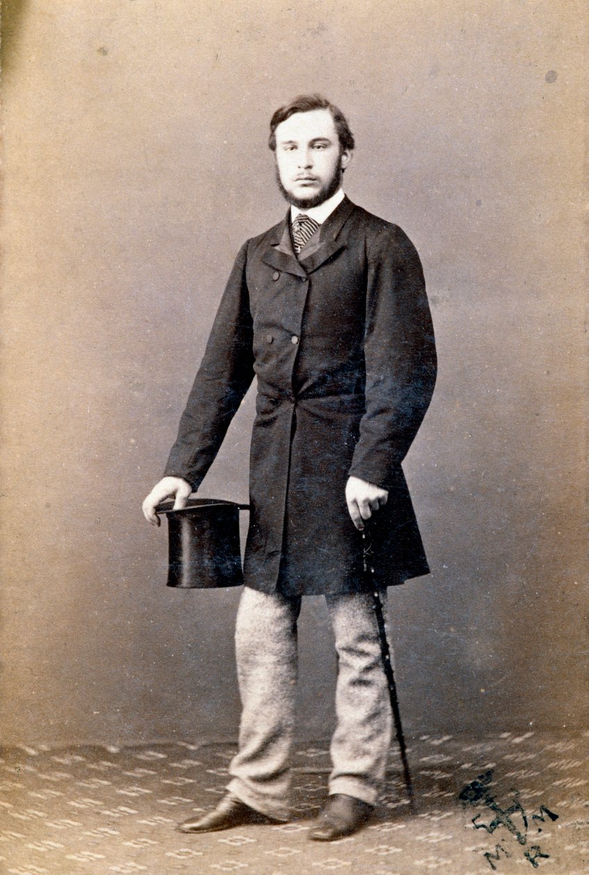 Porträt von Ricciotti Garibaldi, Sohn des italienischen Patrioten Giuseppe Garibaldi und seiner ersten Frau Anita von Unknown artist