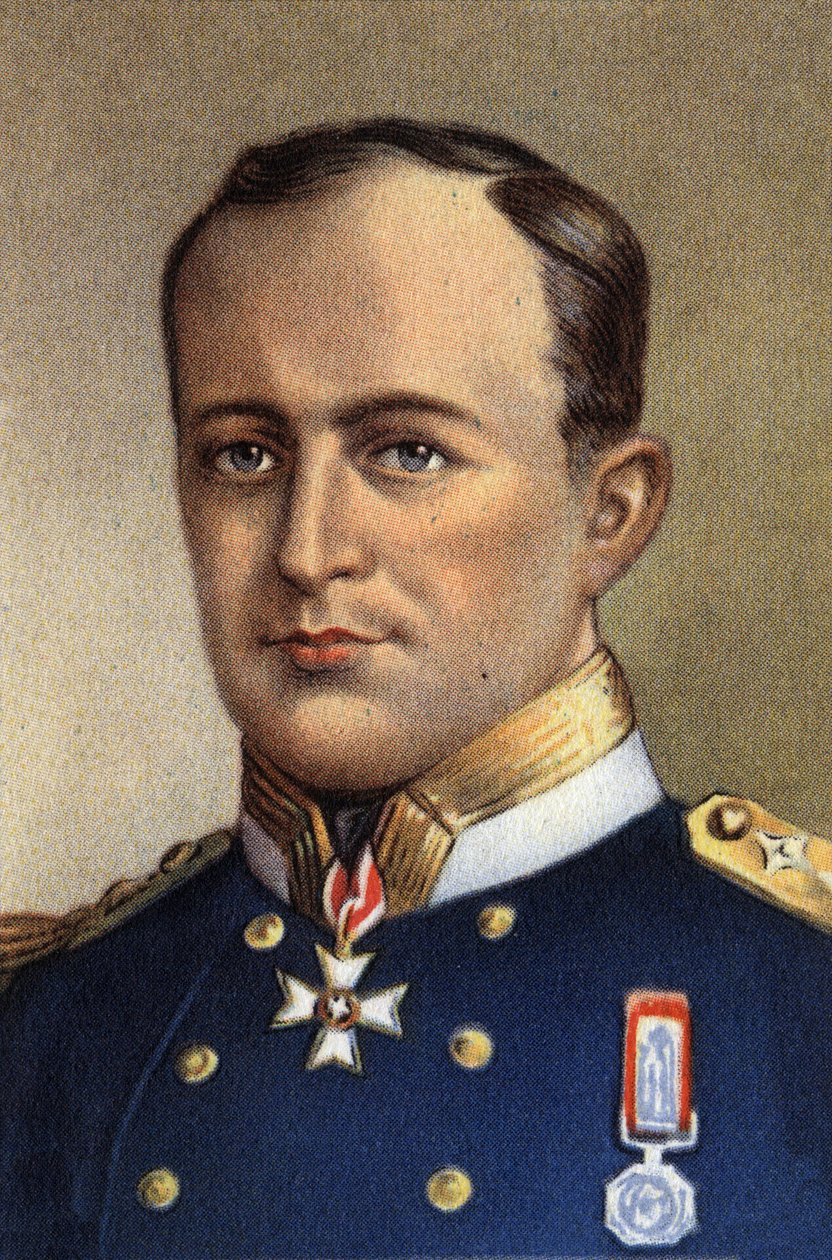 Porträt von Robert Falcon Scott, Kapitän der Marine und britischer Antarktisforscher - 20. Jahrhundert von Unknown Artist