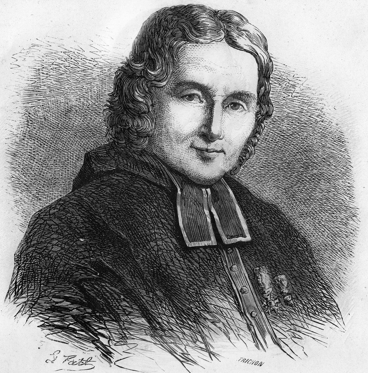 Porträt von Roch Ambroise Cucurron dit l