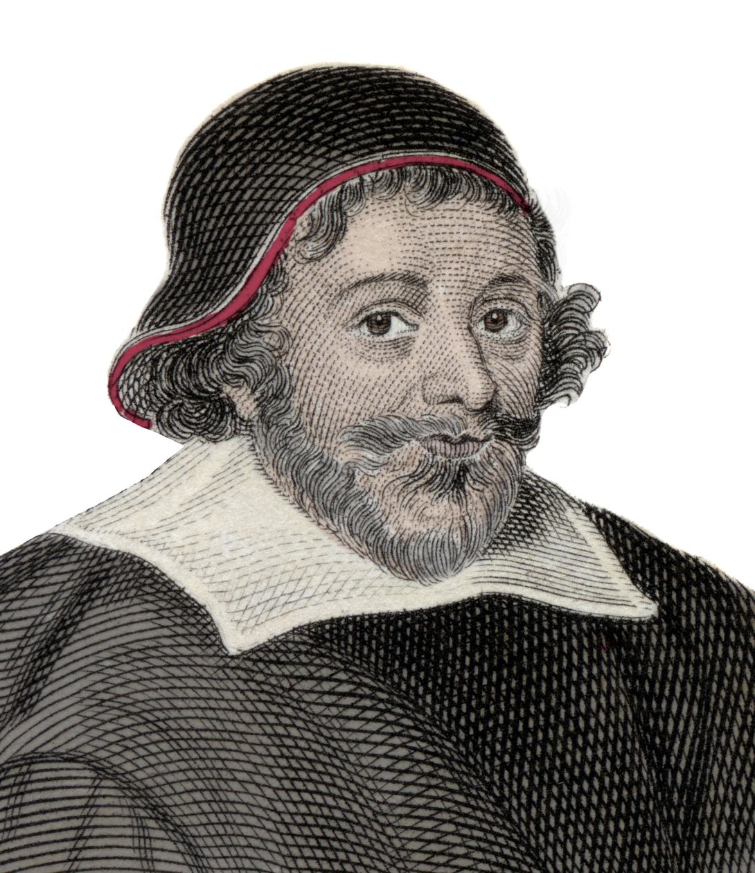 Porträt von Sir John Glanville dem Jüngeren (1586-1661), englischer Anwalt und Politiker, Vertreter des Parlamentsgerichts von 1640. Gravur des 19. Jahrhunderts. von Unknown artist