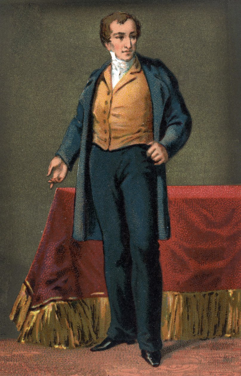 Porträt von Sir Robert Peel (1788-1850). von Unknown artist