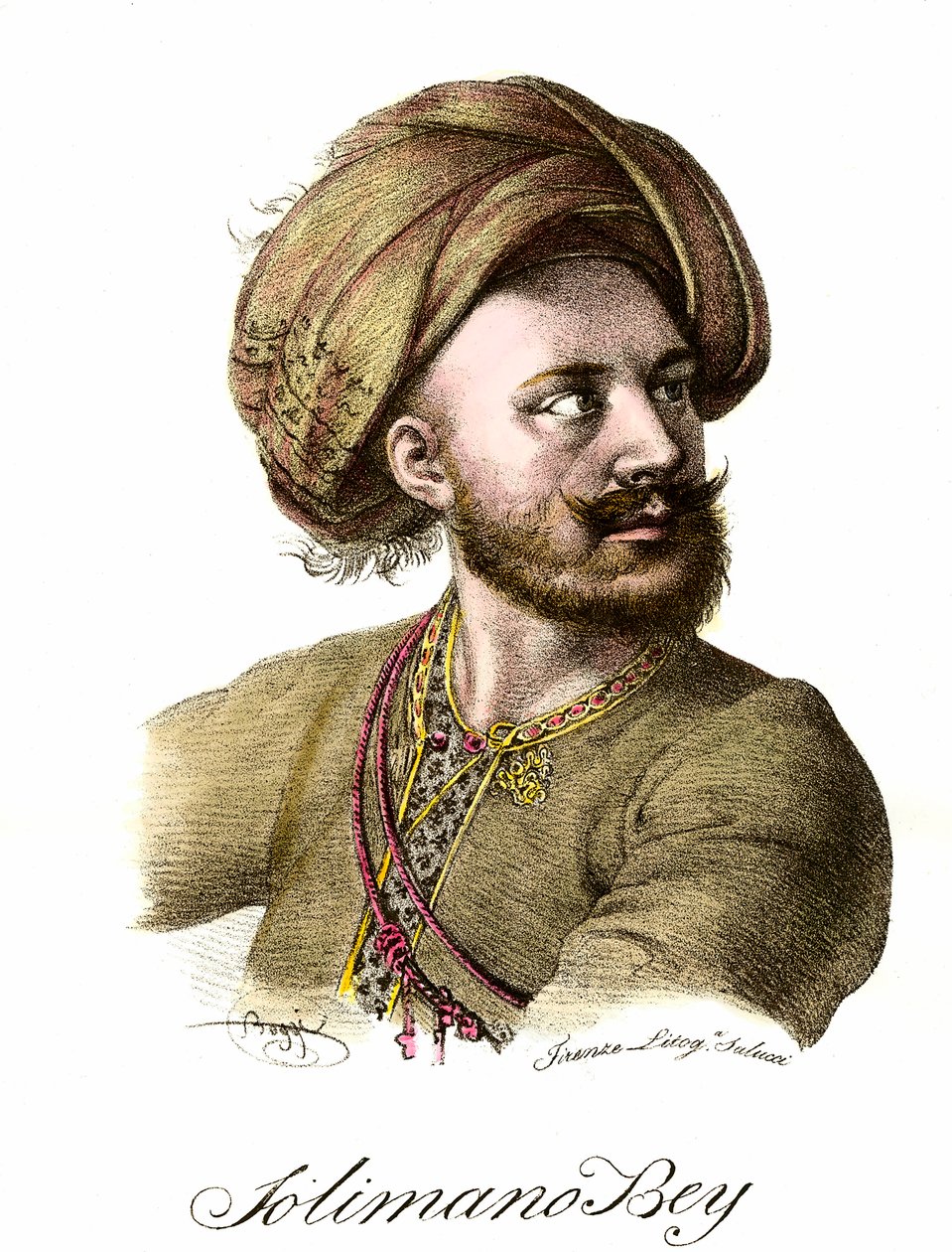 Porträt von Suleiman I. dem Prächtigen (1494-1566), osmanischer Sultan von Unknown artist