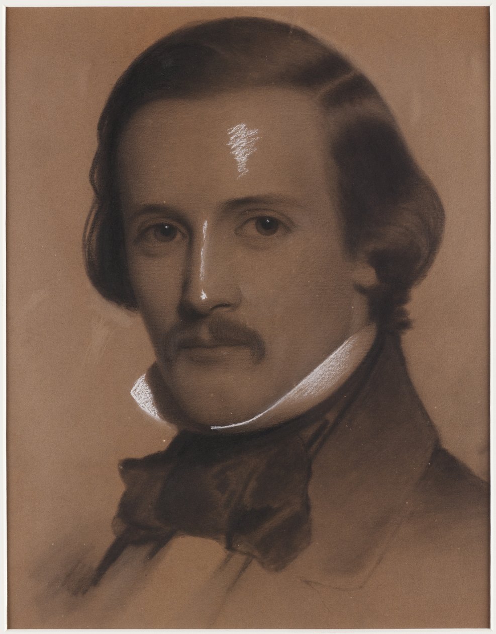 Porträt eines Gentlemans, um 1850 von Unknown Artist