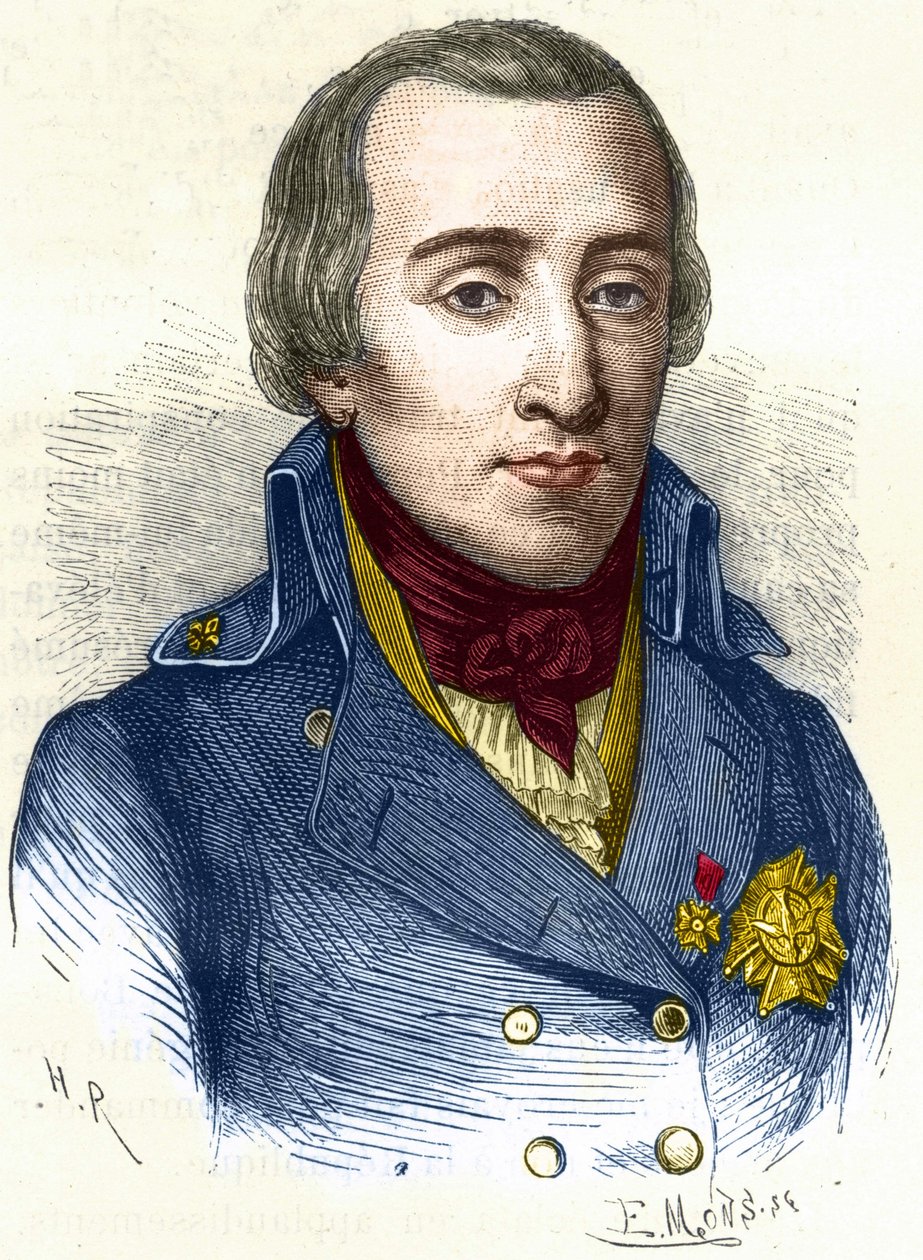 Porträt des Herzogs von Enghien, Louis Antoine Henri de Bourbon (1772-1804). von Unknown artist