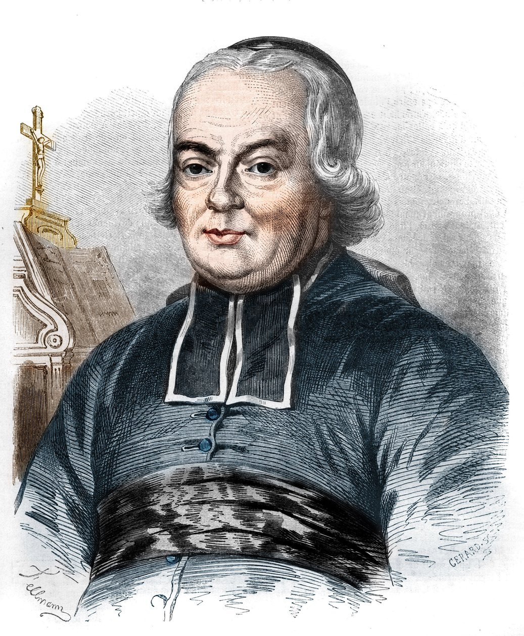 Porträt des Abtes von L