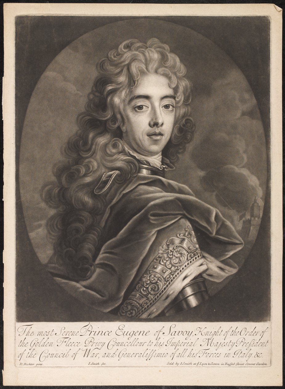 Prinz Eugen von Savoyen von Unknown artist